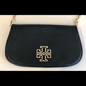Tory Burch Black Leather Crossbody
